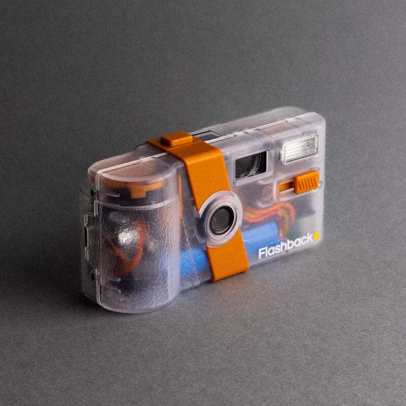 Flashback One35 V2 Camera Transparent Orange Color Free Shipping Via Sf Express Flashback One35 V2 Camera Transparent Orange Color Free Shipping Via Sf Express