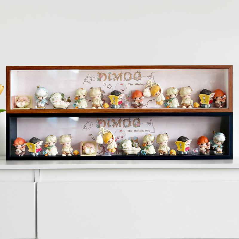 Dimoo if Today Is Friday Blind Box Storage Box Dustproof Glass Pull-Out Display Box Showcase Photo Frame Dimoo if Today Is Friday Blind Box Storage Box Dustproof Glass Pull-Out Display Box Showcase Photo Frame