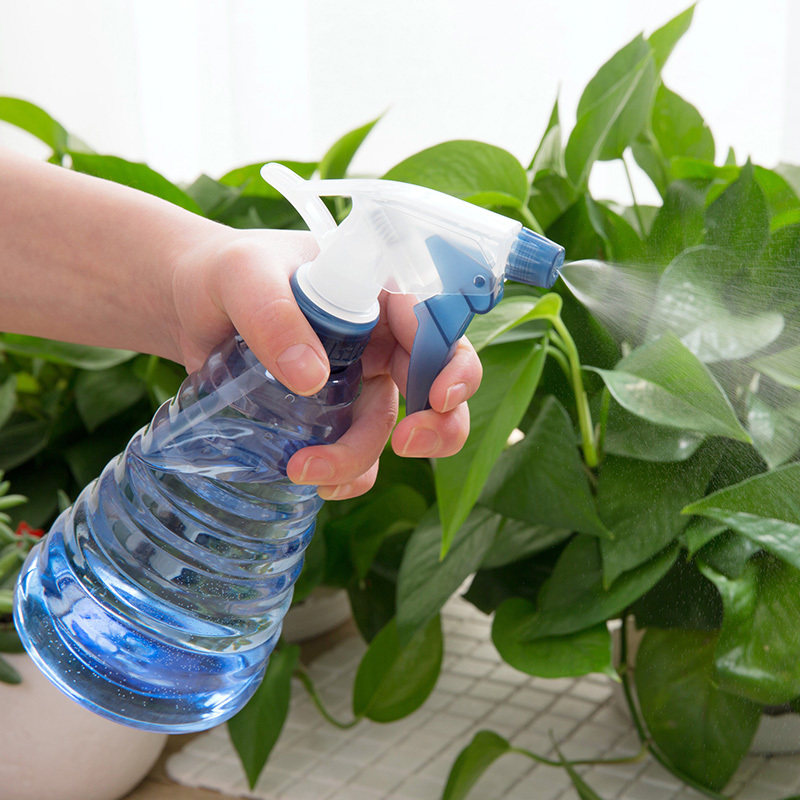 Transparent Pagoda Shaped Drop Shaped Hand Press Style Watering Kettle Spray Bottle Multi Meat Plant Watering Pot Sprinkler Bottle