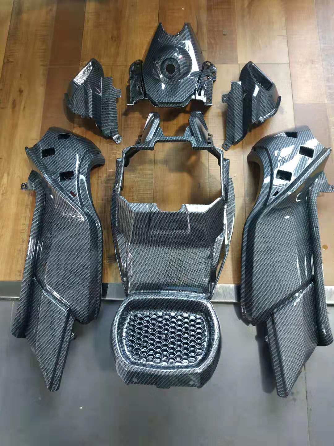 SOCO TC MAX carbon fiber color (water transfer) shell plastic parts