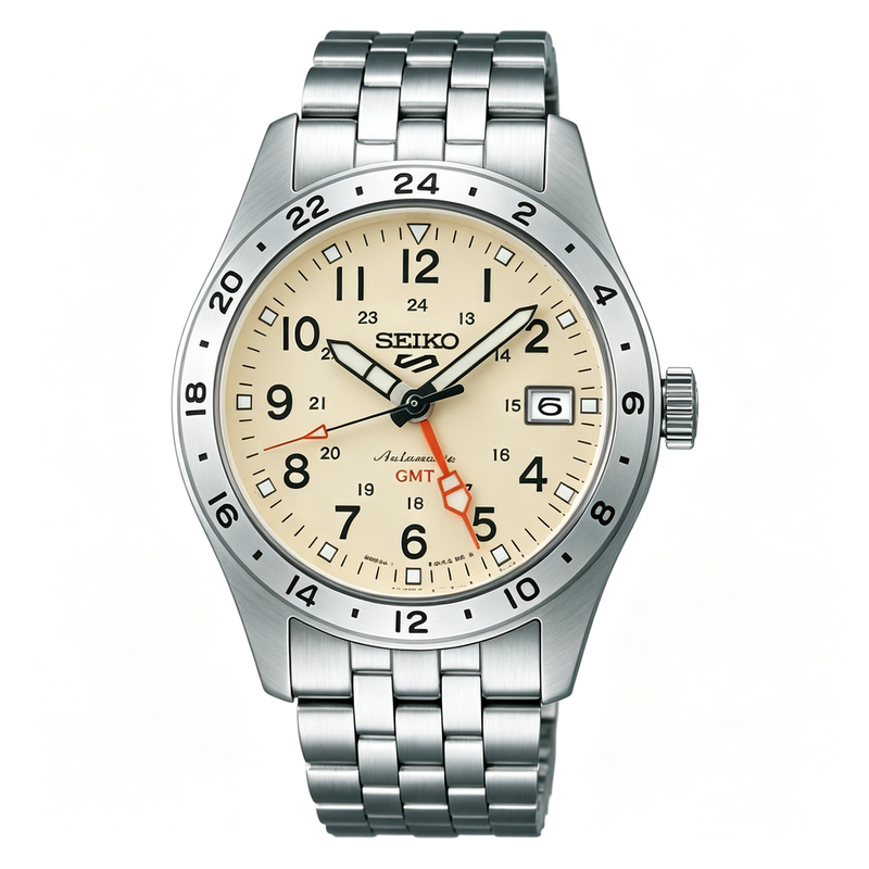 Seiko Hdb002K1 Seiko 5 Field Gmt Men's Mechanical Watch Seiko Hdb002K1 Seiko 5 Field Gmt Men's Mechanical Watch