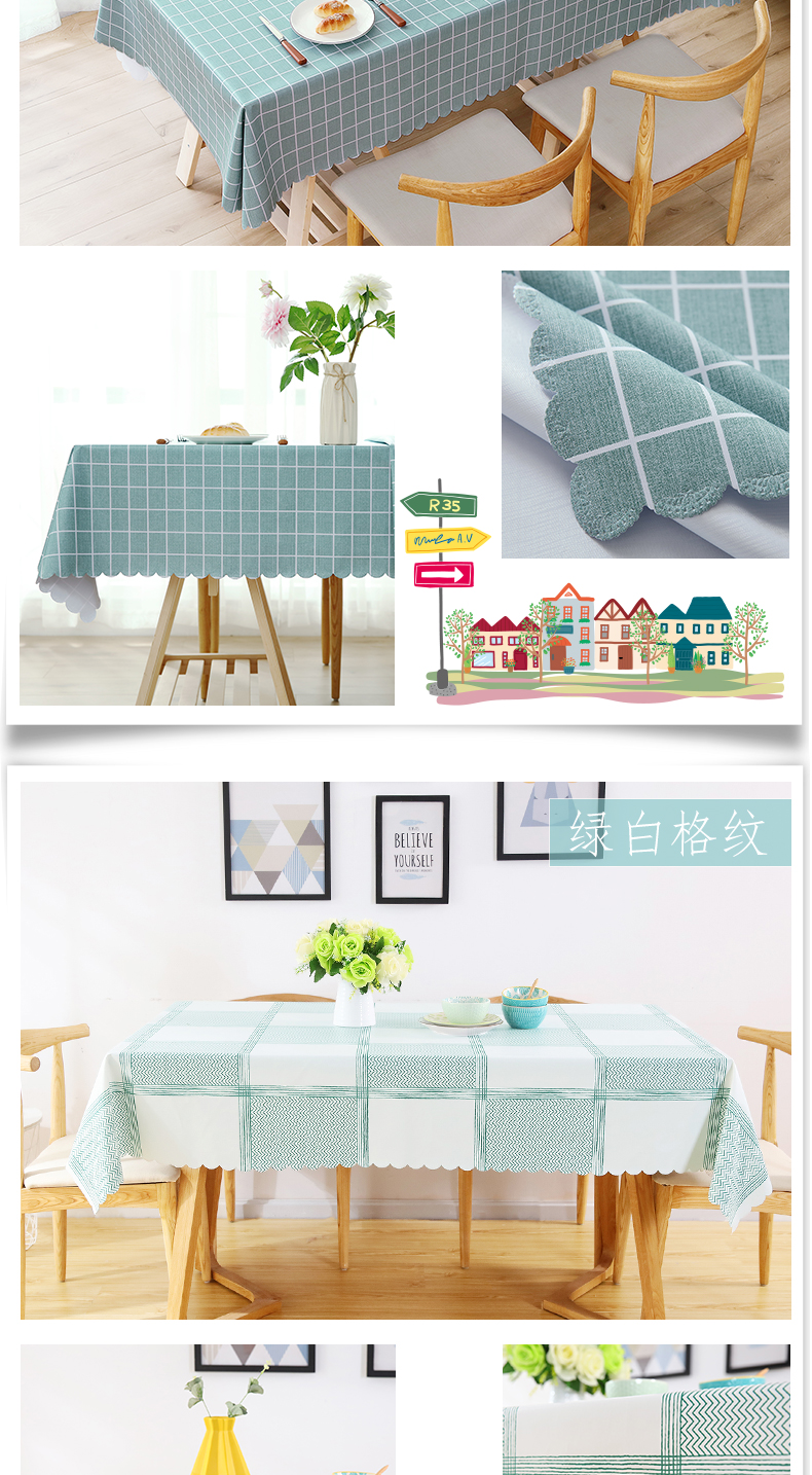 Nệm, bảng mat mat cách bàn khăn trải bàn khăn trải mat in pvc gió dầu không thấm nước Bắc Âu khăn trải bàn dùng một lần - Khăn trải bàn khăn ăn napkin