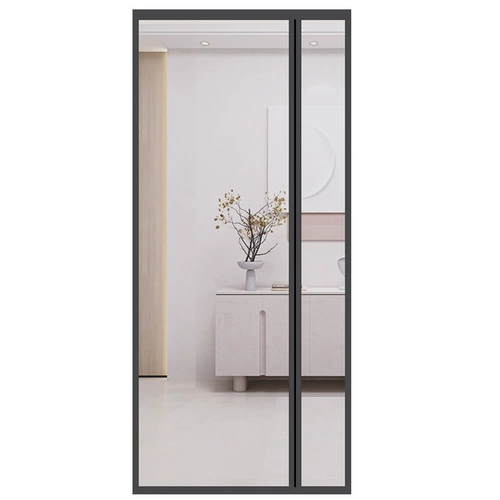 Боковое открытие 𫔭 Противомоскитная дверная штора на магнитной липучке, летняя домашняя перегородка, дверная перегородка, оконная, без ударов, магнитное всасывание, новый стиль 2025 года