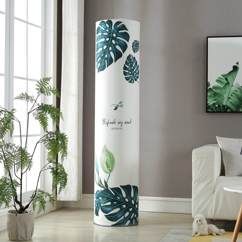 Round cabinet machine Glime Haier fabric air conditioning cover vertical cylinder universal simple modern dust cover
