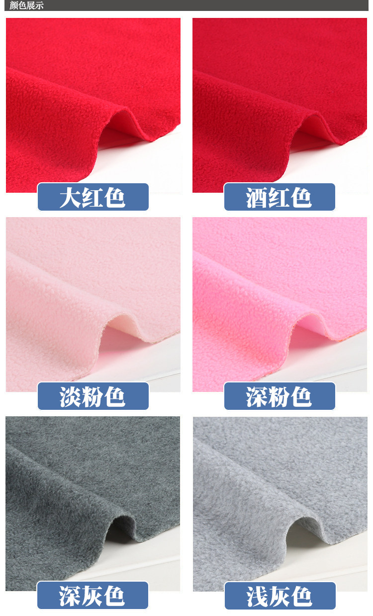 Dày lông cừu vải nỉ ngắn búp bê sang trọng diy Coral nhung vải lót nhung vải Barker - Vải vải tự làm vải linen may quần