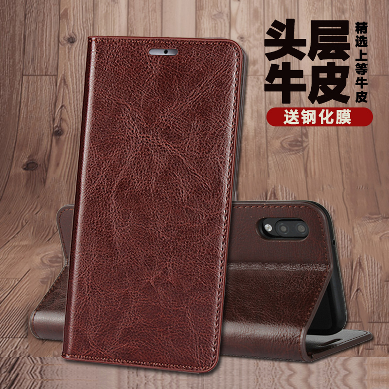 Apple XS Max Phone Case 11 Pro Max Genuine Leather 12 Pro Leather Case iPhone 17 Air Flip Cover 13 Mini with Card Slot 10 Protective Case for Men 14 Pro Full Edge Protection Anti-Drop Business 11 Pro