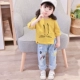 Quần jean bé gái cộng với quần áo nhung thu đông 2018 Quần áo trẻ em mới trong quần lửng ống rộng cho bé gái quần dài bút chì