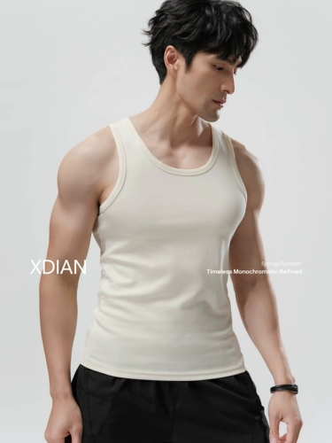 Эластичный спортивный летний жилет для спортзала, США, в обтяжку