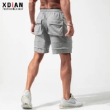 Спортивные мужские дышащие баскетбольные штаны для отдыха, летние шорты, оверсайз, в американском стиле