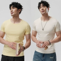 Флуоресцентный желтый + абрикосовый цвет 【T2501 модернизированный хлопок Combed】