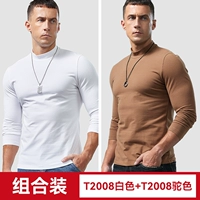 T2008 белый + T2008 светло-коричневый [обычный стиль]