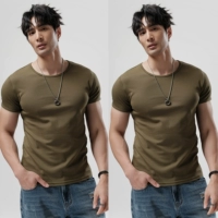 Военный зеленый + военный зеленый [T2501 модернизированный хлопок Combed]