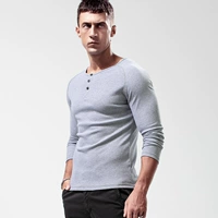 Цветочный серый (длинные рукава) T1891