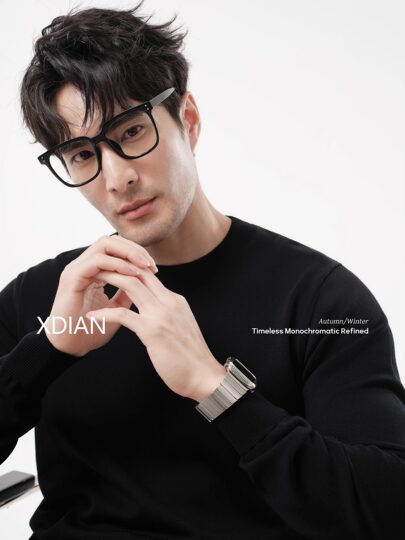 Continued point: Born to be a noble, anti-pilling sweater, thin skin-friendly long-sleeved top, anti-wrinkle sweater for men in autumn