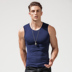 Tiếp tục rộng vai vest nam tự trồng bông thanh niên thể thao thoáng khí tập thể dục tight-fitting không tay T-Shirt triều mùa hè thương hiệu Áo vest cotton