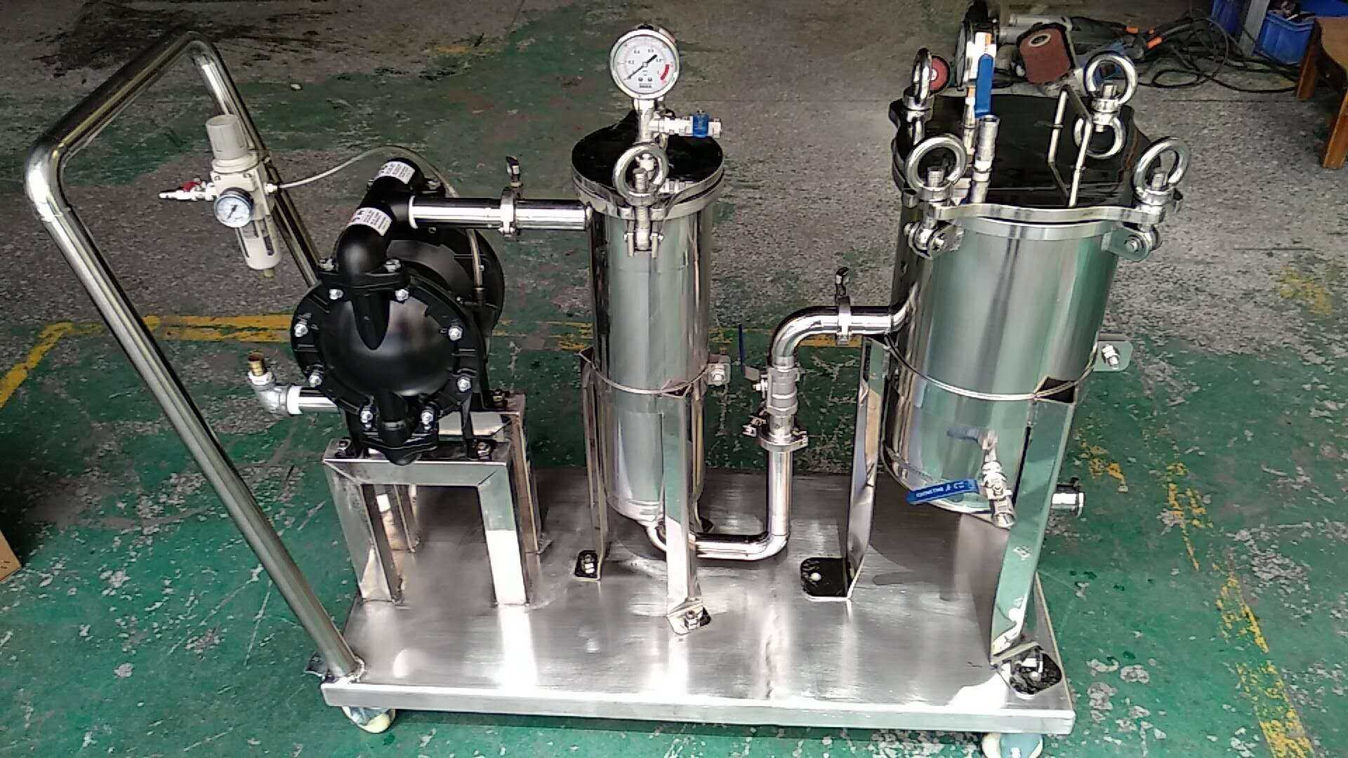 Customize various diaphragm pumps filter stainless steel material to figure custom glue liquid ink paint filter-Taobao