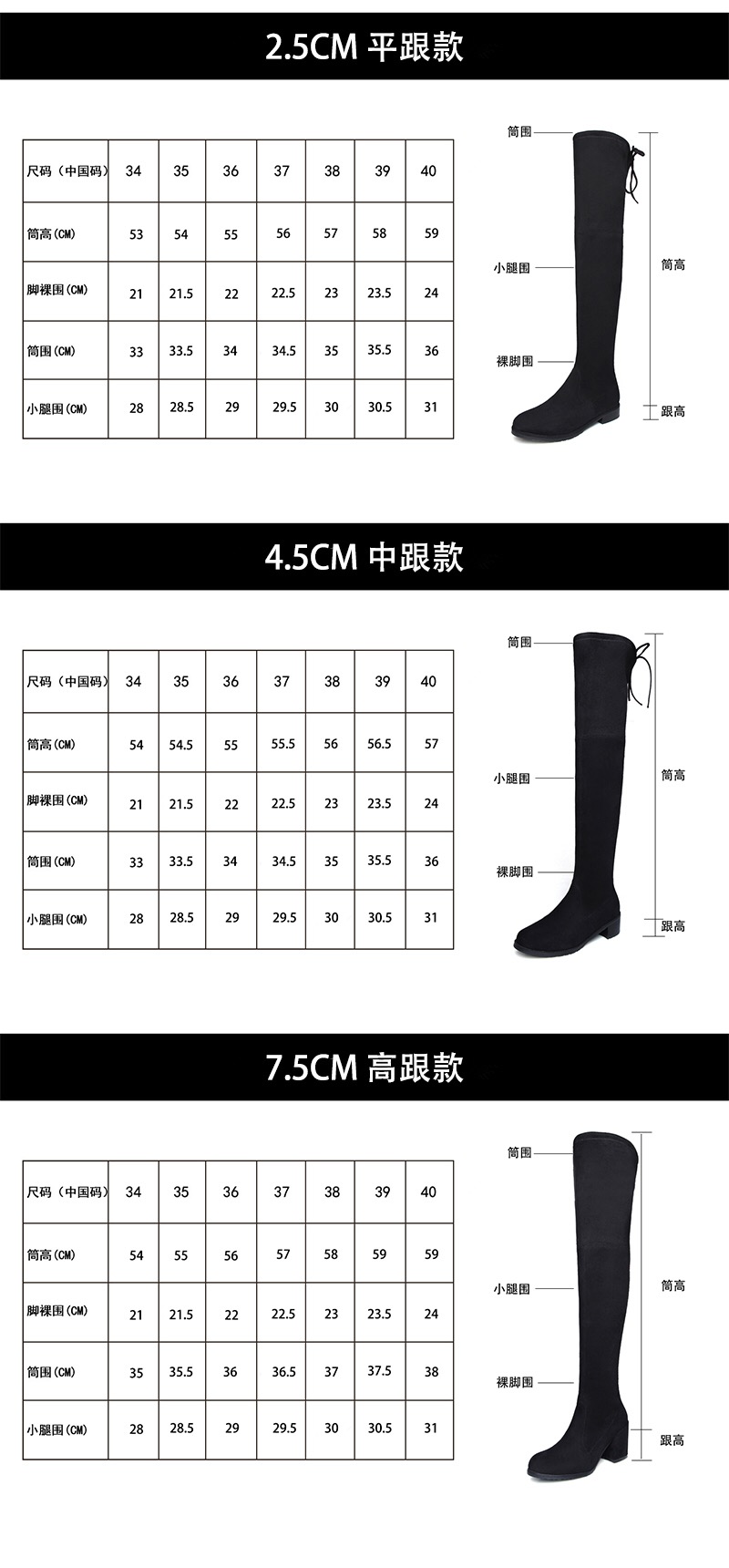 Bottes mi-saison femme OTHER   en Caoutchouc - Ref 3249657 Image 25