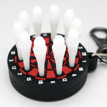 Japan Trinidad TRINIDAD Soft dart needle inserts black red dart target shape pattern dart needle carrying tool