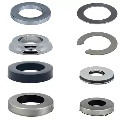 Single hole hot and cold water faucet chassis accessories Shading cover Increase height increase widen fixture Decorative cover installation base