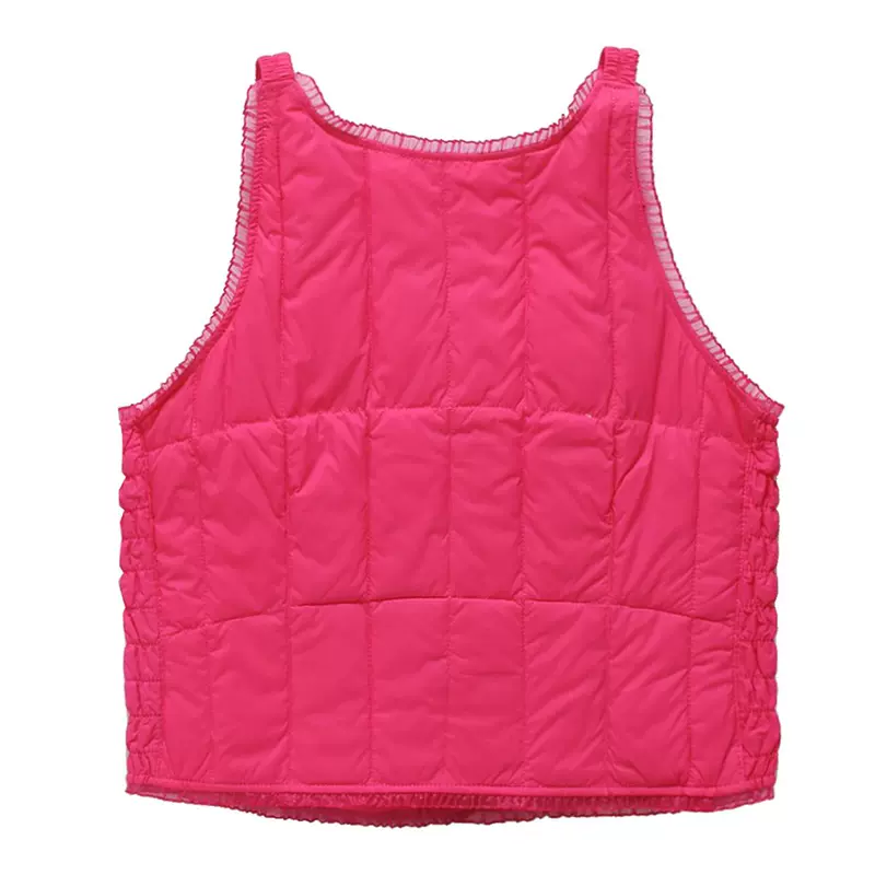 Vịt và vịt với con ngỗng thánh mùa đông đích thực ren ấm nhỏ áo yếm vest vest xuống áo khoác nữ đặc biệt