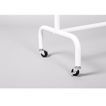 Clothing rack wheel universal wheel can be disassembled with brakes.