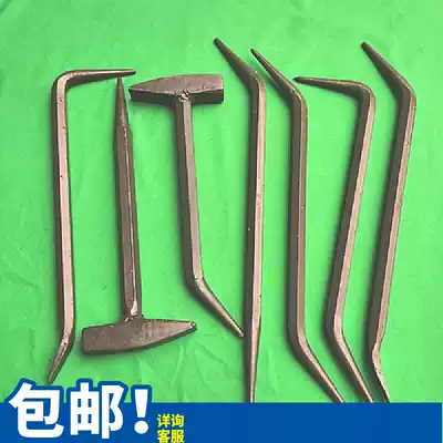 Master Zhou aluminum mold special tool Industrial grade hexagonal steel crowbar fitter hammer Xilong hook mold adjustment tool