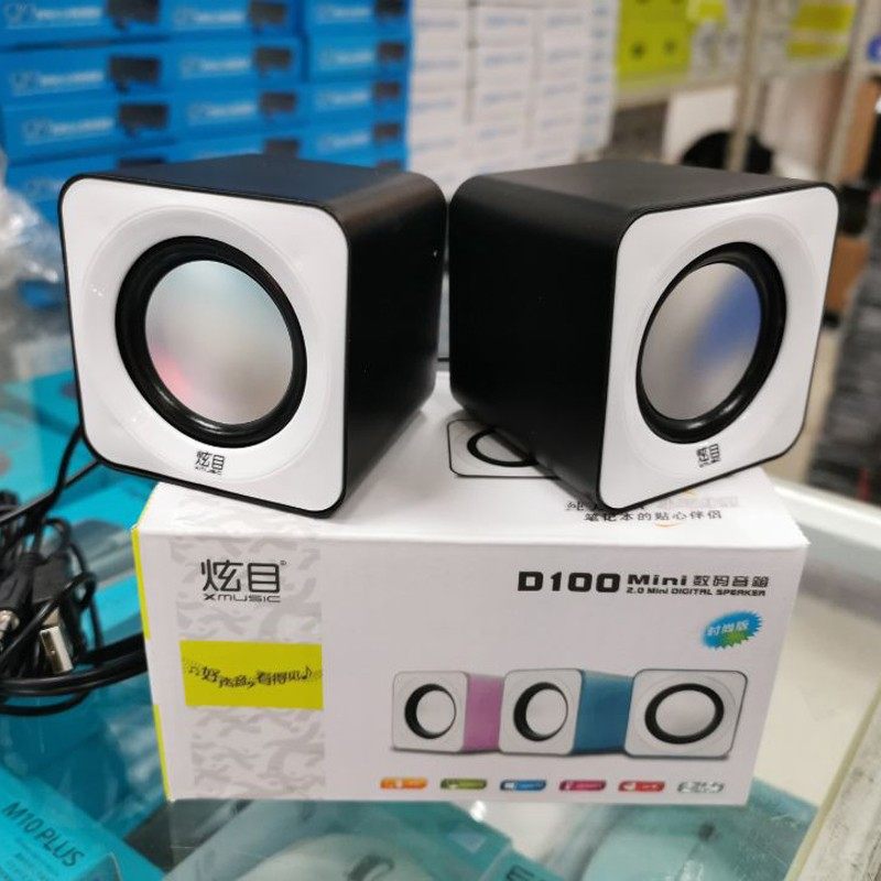 Dazzling D100 desktop computer small speaker mini audio home notebook mini USB portable small speaker