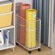 ທໍ່ບ່ອນເກັບມ້ຽນ Yoga mat with wheels fitness storage blue sports equipment tool storage artifact home storage rack