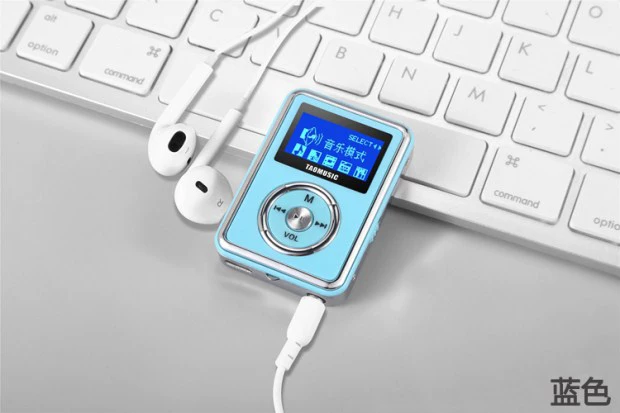 Máy nghe nhạc MP3 học sinh màn hình nhỏ hiển thị thẻ có thể cắm được MP4 nhạc Walkman bút ghi âm bên ngoài - Máy nghe nhạc mp3