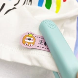 Детская именная наклейка для детского сада, водонепроницаемая нервущаяся форма, с вышивкой