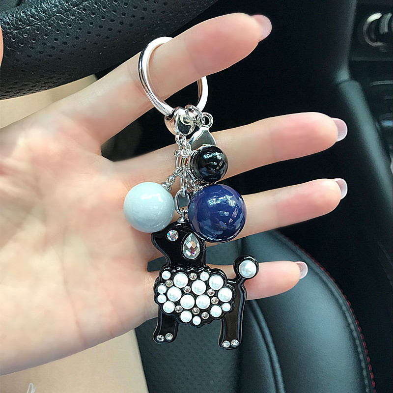Korean Grain De Beaute/Az Imported Fashion Accessory Dog Ball Car Keychain Bag Pendant Korean Grain De Beaute/Az Imported Fashion Accessory Dog Ball Car Keychain Bag Pendant