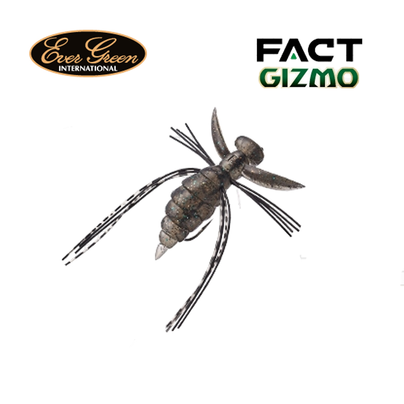 Japanese original Evergreen Luya surface fake bait floating soft bait FACT wasp Gizmo anti-hanging hook bait