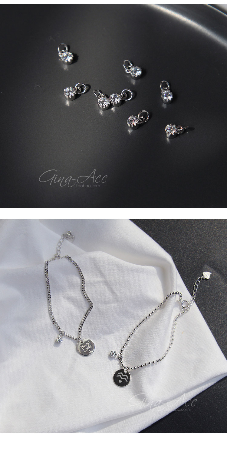 Bracelet de cheville Femme OTHER   en Argenterie - Ref 3104611 Image 12