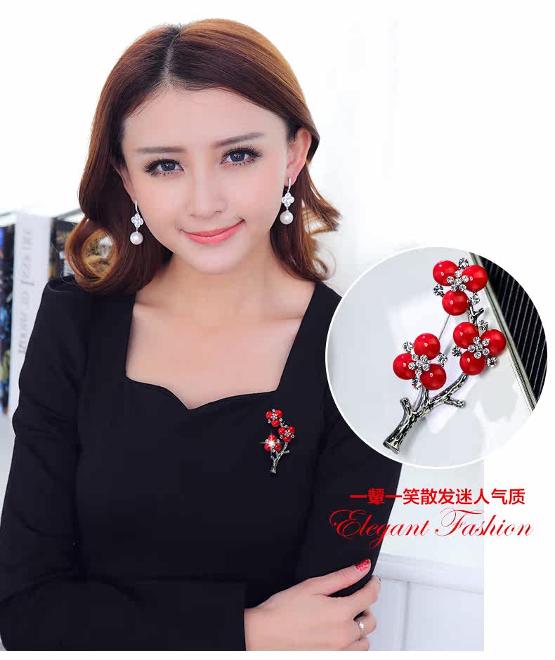 Broche femme CAROMAY en Nacre - Ref 1173708 Image 12