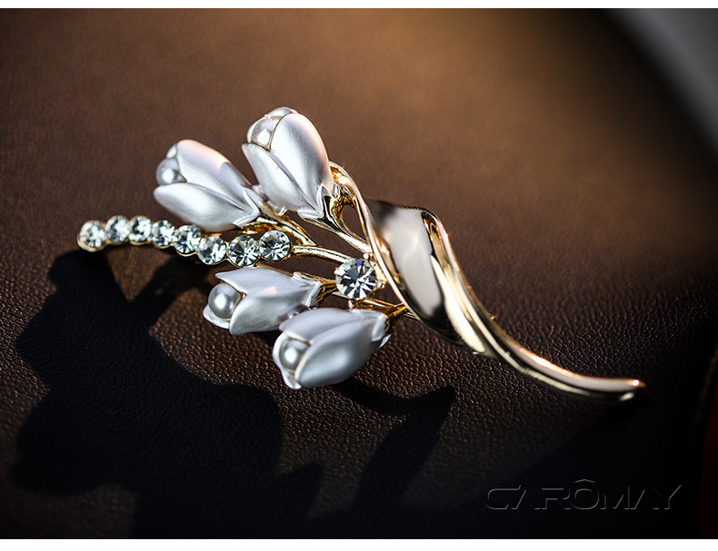 Broche femme CAROMAY en cristal artificiel - Ref 1174181 Image 29