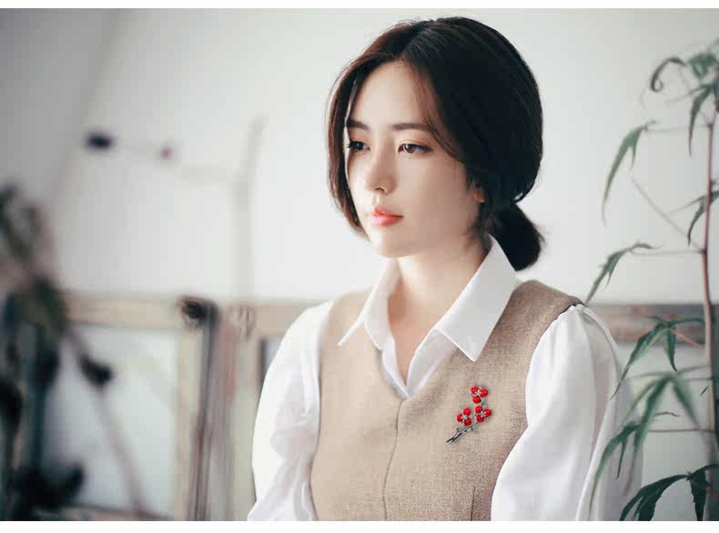 Broche femme CAROMAY en Nacre - Ref 1173708 Image 33