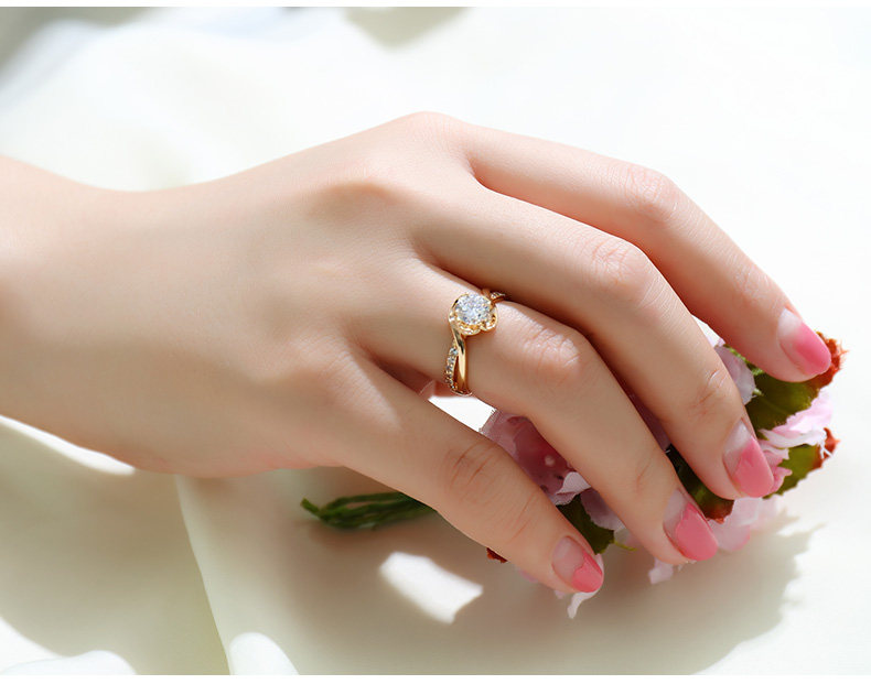 Bague Femme CAROMAY    en Zircone synthetique strass - Ref 3087634 Image 8