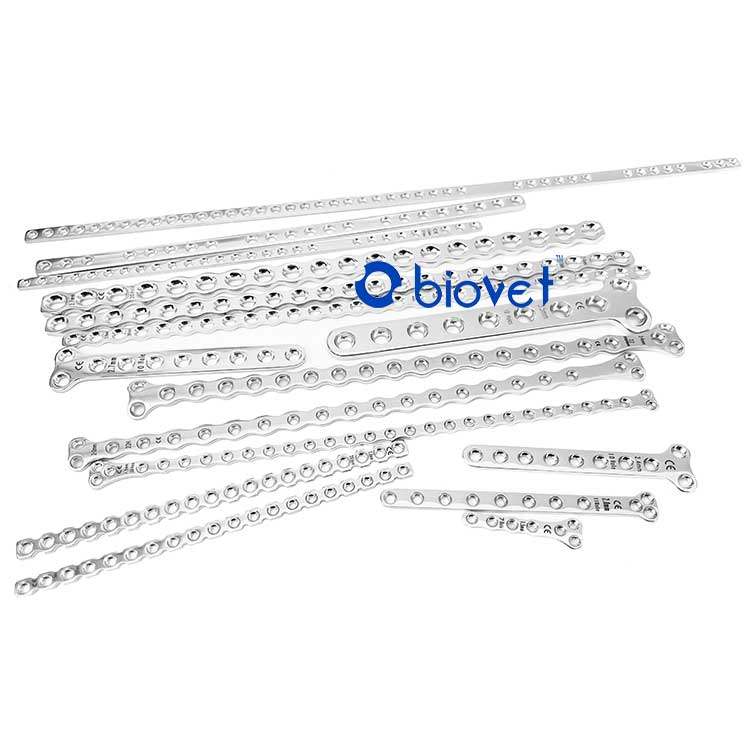 Biovet不锈钢宠物骨科骨板 动物医院用重建加压接骨器材