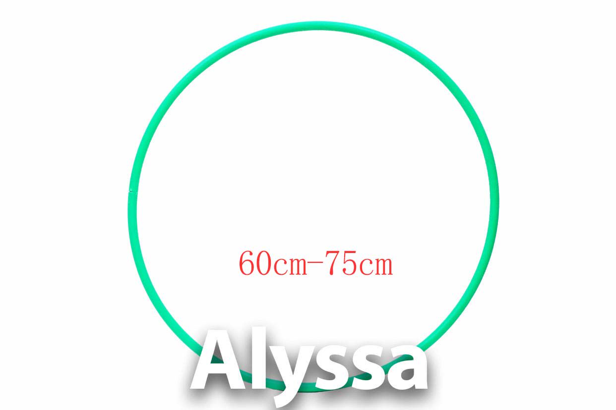 Alyssa Professional Artistic Gymnastics Circle-Green Size Photograph when making 60 60 65 70 70 75cm 75cm No deback