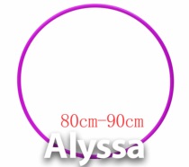 Alyssa Professional Rhythmic Gymnastics Ring-Purple Size Remarks 80 85 90cm No Return or Exchange Issued