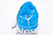 Alyssa Rhythmic Gymnastics Ball Special Protection Bag (Lake Blue)-Winter Style Cotton TQW02