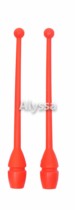 Alyssa Rhythmic Gymnastics Stick-Plastic Stick BC06 (Orange-35cm) Children Not Connectable