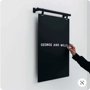 Creative Signboard Billboard Personals Induction Free Design Image Wall Door Card