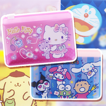 Hong Kong genuine sanrio family pudding dog Gemini Kitty Student cartoon traffic card ID card set