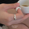 AfterDawn sterling silver original design knot ring