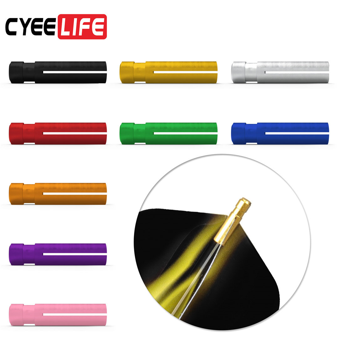 CyeeLife Daxing special aluminum alloy protector for dart tail dart blade corrects 90 degree flying standard accessories
