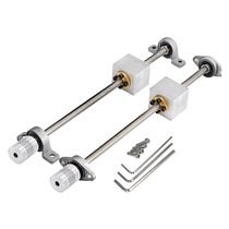 Wire rod kit linear motion sliding table shaft bearing steel vertical horizontal T8 wire rod nut seat stainless steel