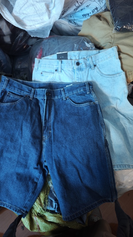 Diks Denim Multi-Pocket Shorts