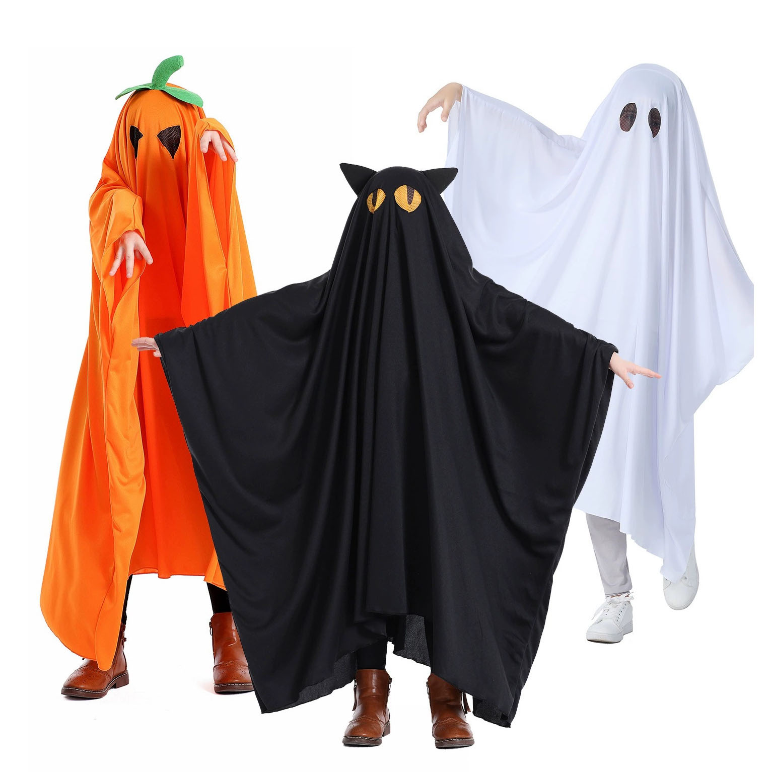 Pumpkin, Ghost or Black Cat Cape