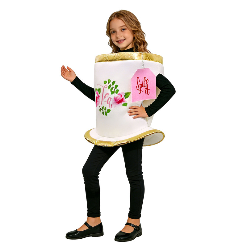 Halloween Kitchen Utensils, Cosplay Teacups, Children's Role Play, Kindergarten Stage Play Performance, Children's Day Costumes